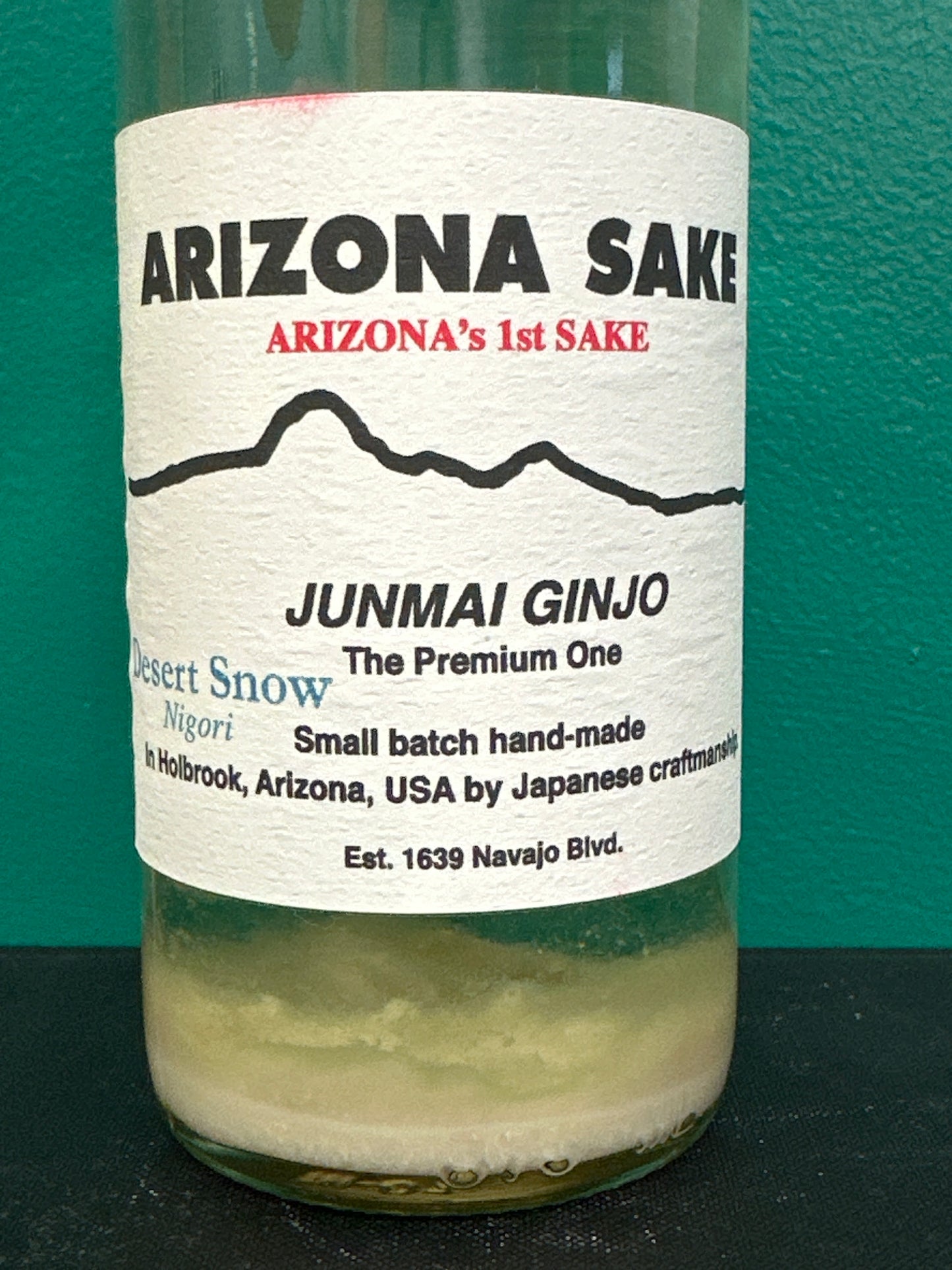 Arizona Sake Junmai Ginjo Nigori "Desert Snow"