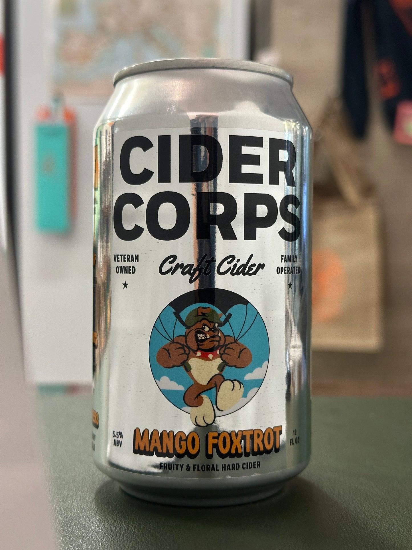 C Cider Corps Mango Foxtrot Cider