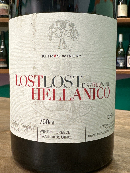 WR Kitrvs Winery - Lost Hellanico Red Wine