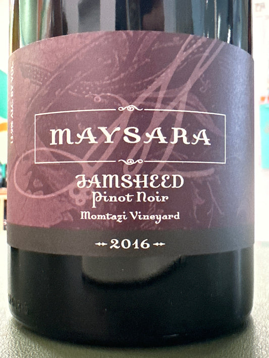 Maysara "Jamsheed" Estate Pinot Noir 2016