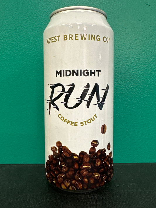12 West Brewing Midnight Run Coffee Stout