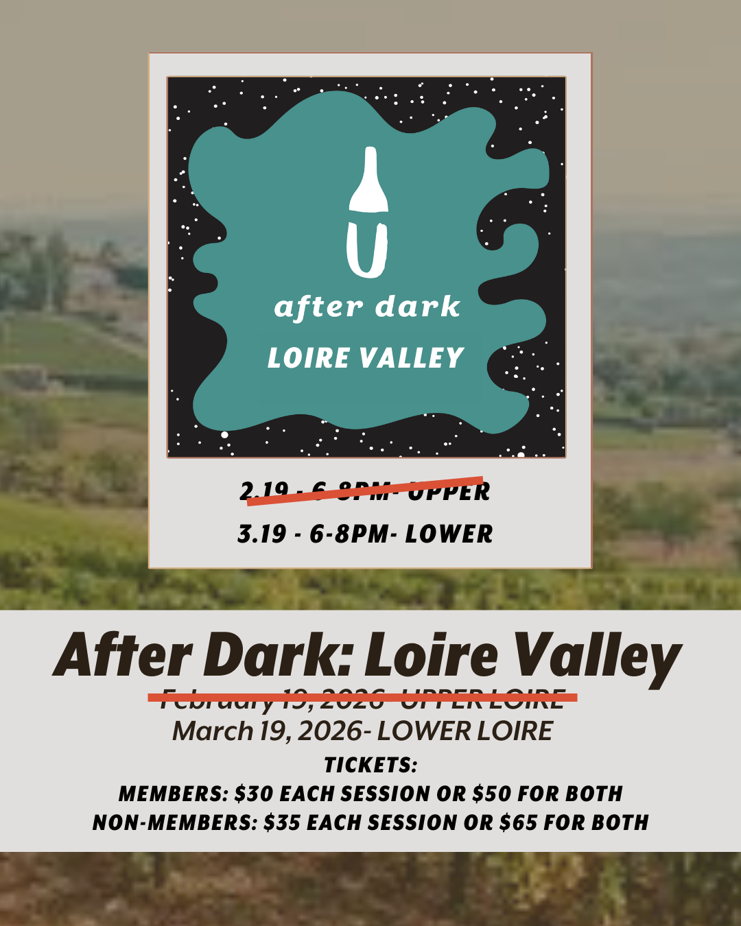 After Dark: Loire Valley- Mid/Lower Loire
