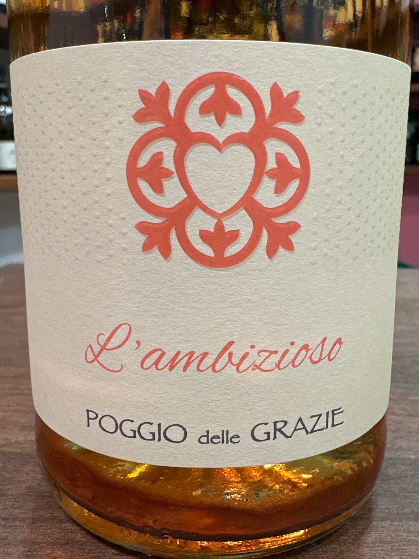 Poggio delle Grazie “L’ambizioso”Frizzante Rosato