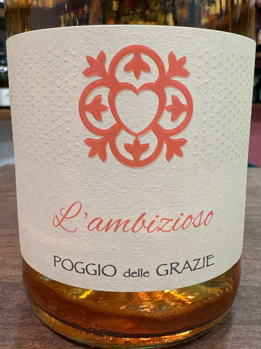Poggio delle Grazie “L’ambizioso”Frizzante Rosato