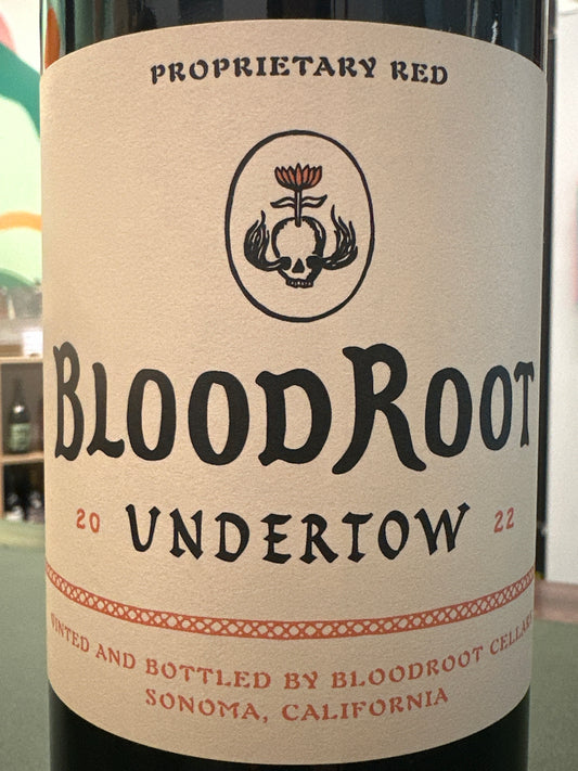 BloodRoot Undertow Red Blend